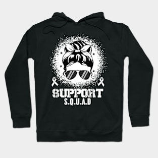 Lung Cancer Awareness Support SQUAD Hoodie